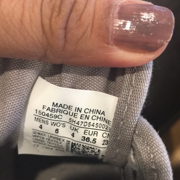 Converse Jack Purcell Grey Sz 6 - Picture 7 of 7